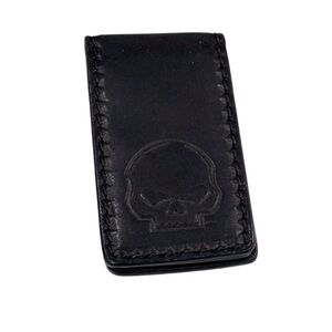 Harley-Davidson Black Skull Money Clip